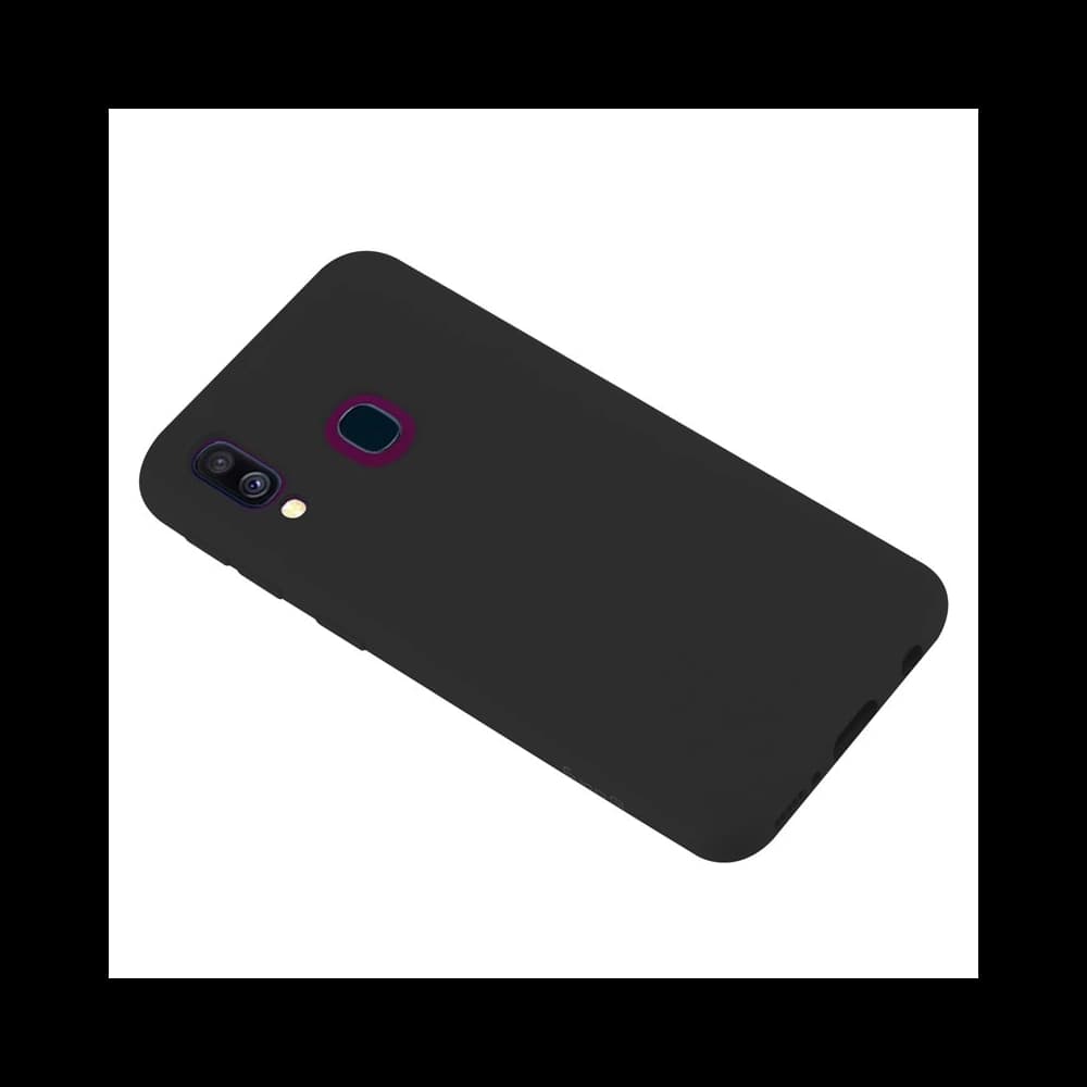 Case Crong Color Cover Samsung Galaxy A40 (schwarz) - 4
