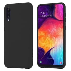 Crong Color Cover Samsung Galaxy A30s/A50/A50s (black)