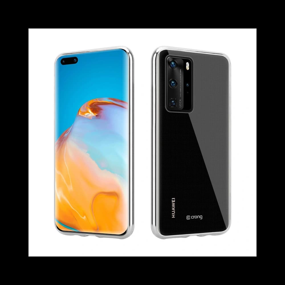 Case Crong Crystal Slim Cover Huawei P40 (transparent) - 1