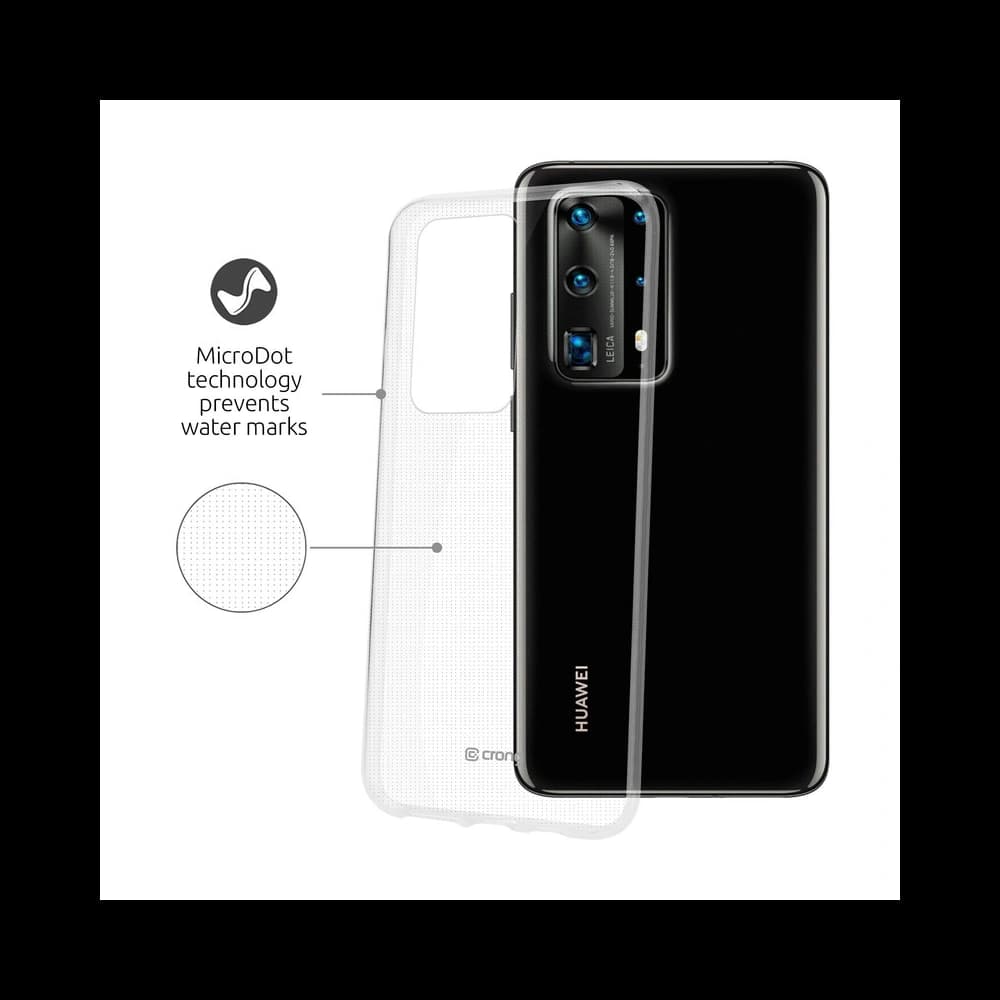 Case Crong Crystal Slim Cover Huawei P40 Pro (transparent) - 6