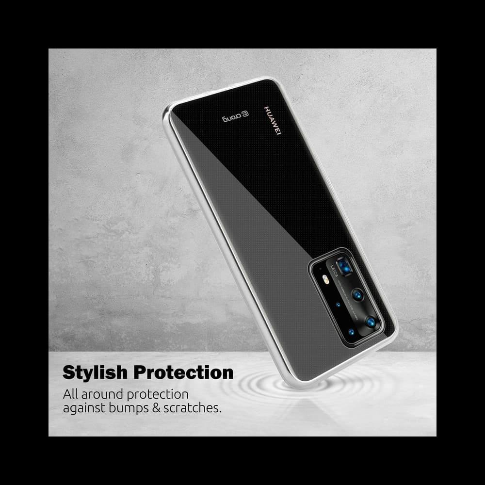 Case Crong Crystal Slim Cover Huawei P40 Pro (transparent) - 7