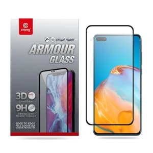 Gehärtetes Glas Crong 3D Armour Glass Huawei P40 + Installationsrahmen