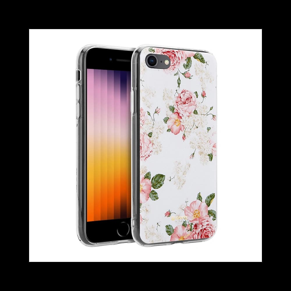 Crong Flower Case Apple iPhone SE 2022/SE 2020/8/7 (pattern 02) - 1