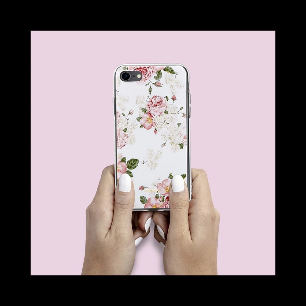 Crong Flower Case Apple iPhone SE 2022/SE 2020/8/7 (pattern 02) - 5