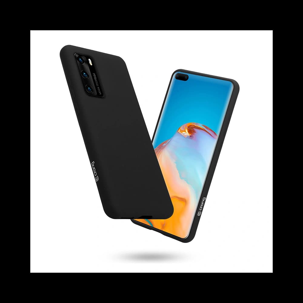 Crong Color Cover Huawei P40 (black) - 1
