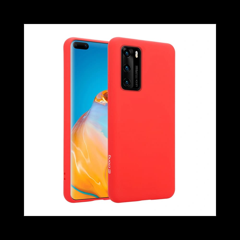Crong Color Cover Huawei P40 (red) - 4