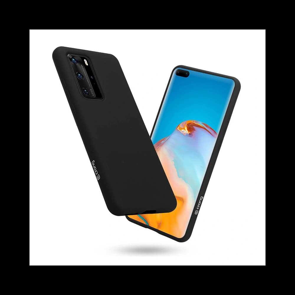 Crong Color Cover Huawei P40 Pro (black) - 1