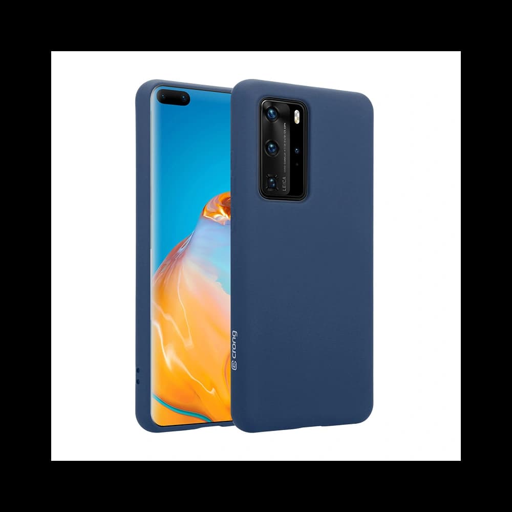 Crong Color Cover Huawei P40 Pro (blue) - 4