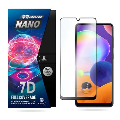 Hybriertes Glas Crong 7D Nano Flexibles Glas Samsung Galaxy A31