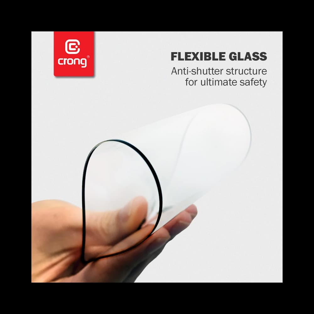 Hybriertes Glas Crong 7D Nano Flexibles Glas Xiaomi Mi 10 Lite - 4