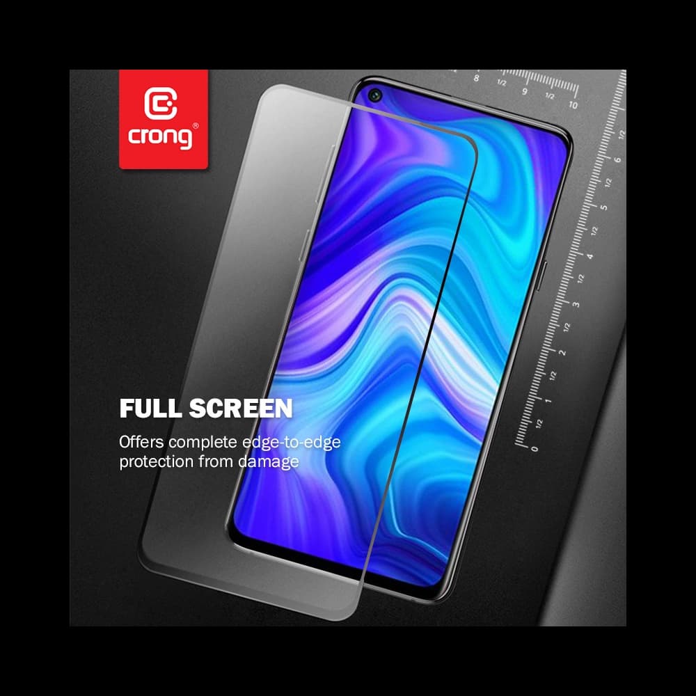 Hybriedglas Crong 7D Nano Flexibles Glas realme C11 - 5