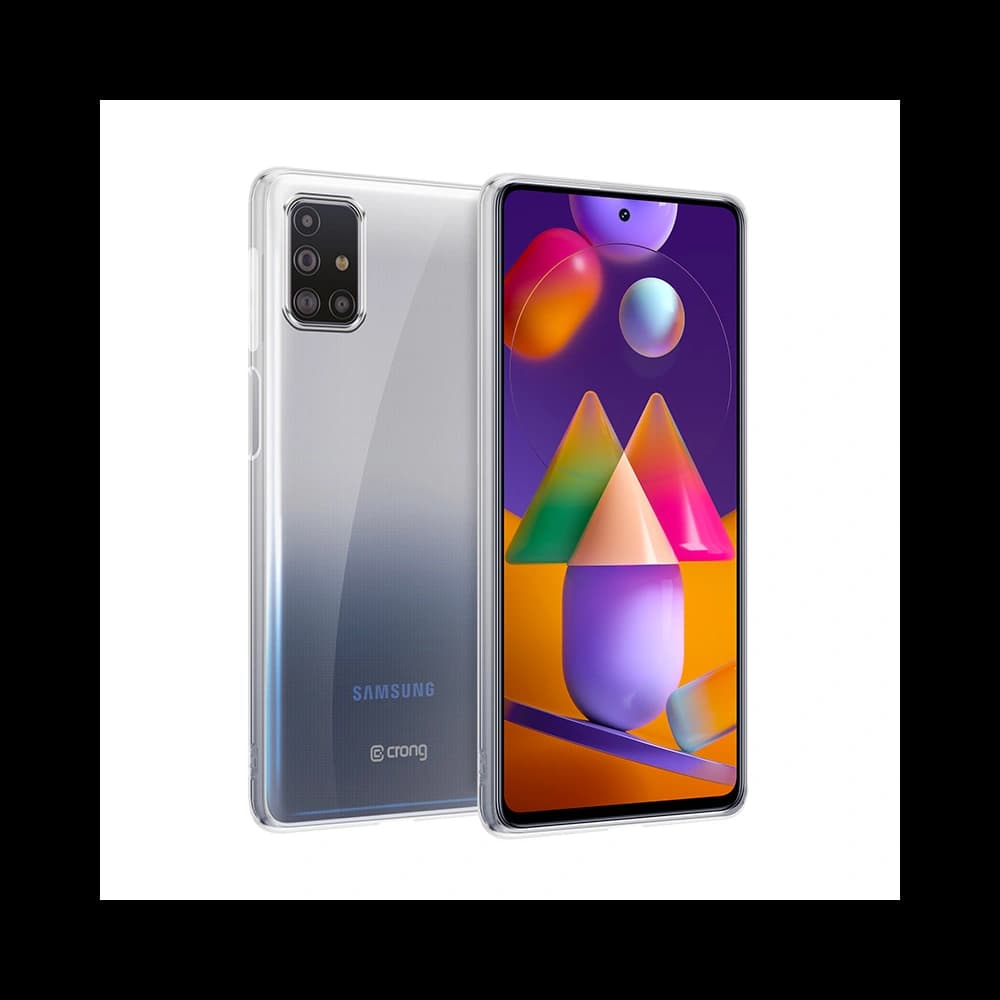Crong Crystal Slim Cover Samsung Galaxy M31s (clear) - 1
