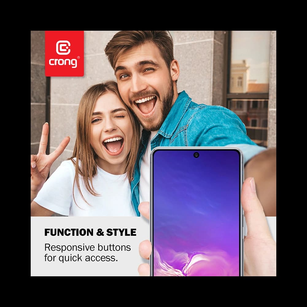 Crong Crystal Slim Cover Samsung Galaxy M31 (clear) - 8