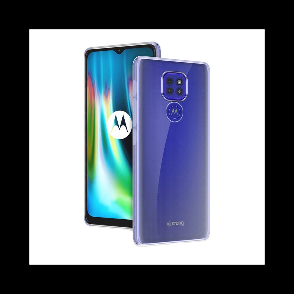 Case Crong Crystal Slim Cover Motorola Moto E7 Plus (transparent) - 2