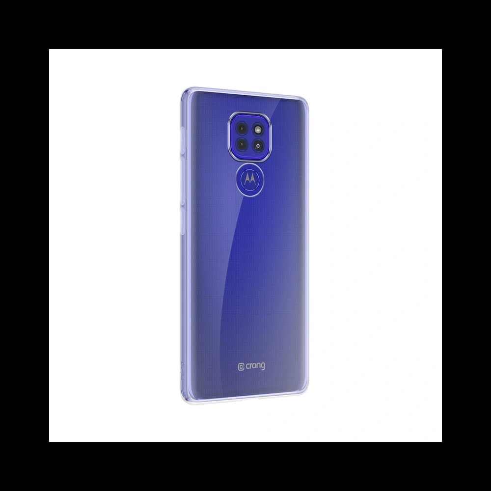 Case Crong Crystal Slim Cover Motorola Moto E7 Plus (transparent) - 5