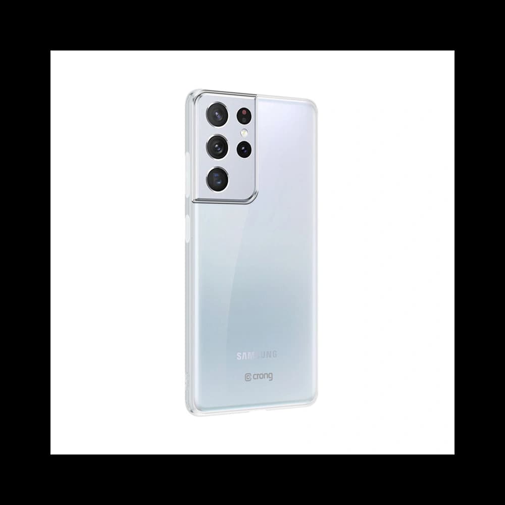 Case Crong Crystal Slim Cover Samsung Galaxy S21 Ultra (transparent) - 5