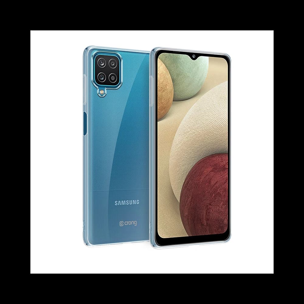 Crong Crystal Slim Cover Samsung Galaxy A12 (clear) - 1