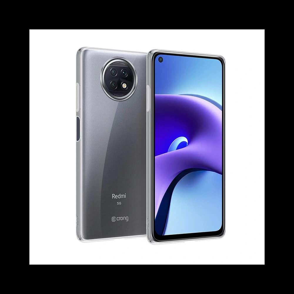 Case Crong Crystal Slim Cover Xiaomi Redmi Note 9T (transparent) - 1