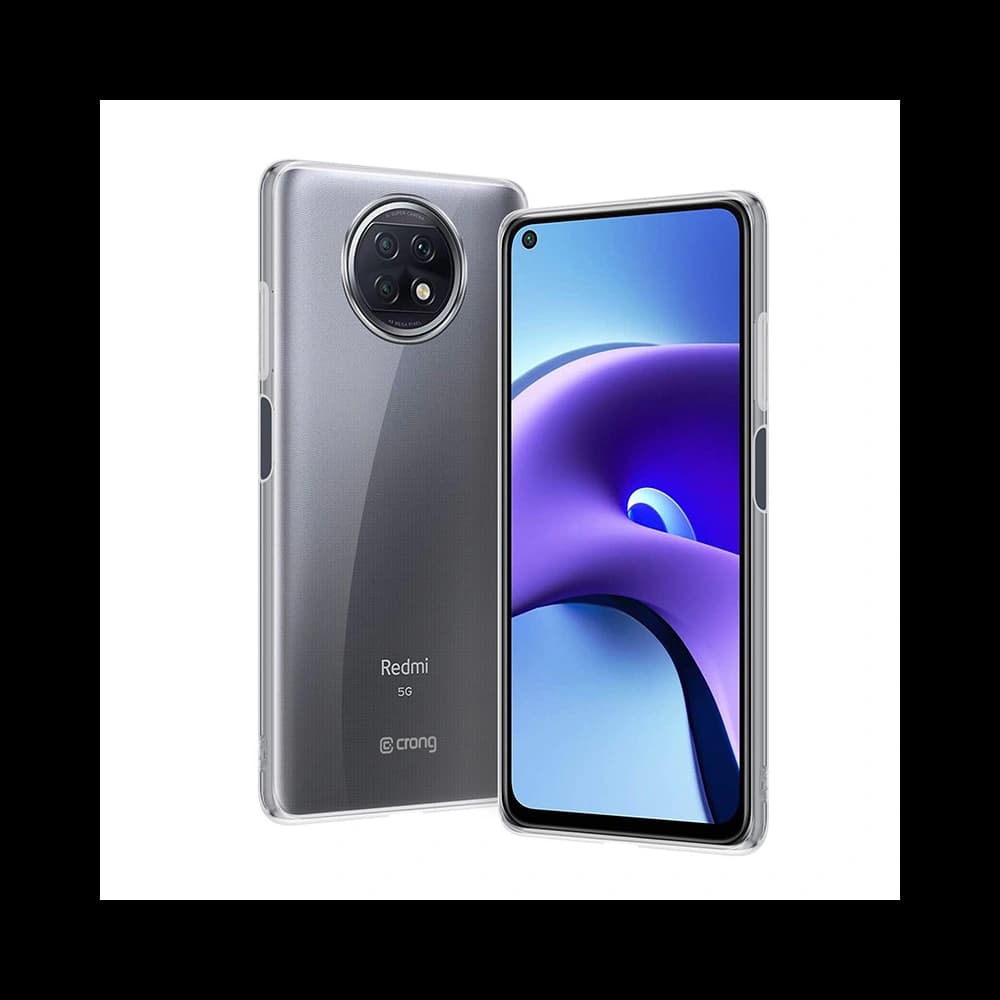Case Crong Crystal Slim Cover Xiaomi Redmi Note 9T (transparent) - 3