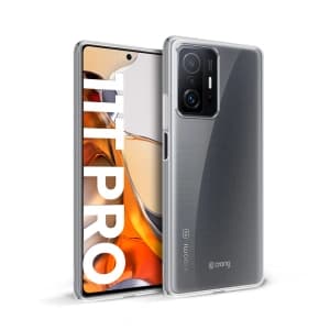 Etui Crong Crystal Slim Cover Xiaomi 11T Pro (průhledný)