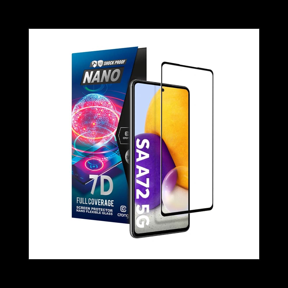 Crong 7D Nano Flexible Glass Samsung Galaxy A72 - 1