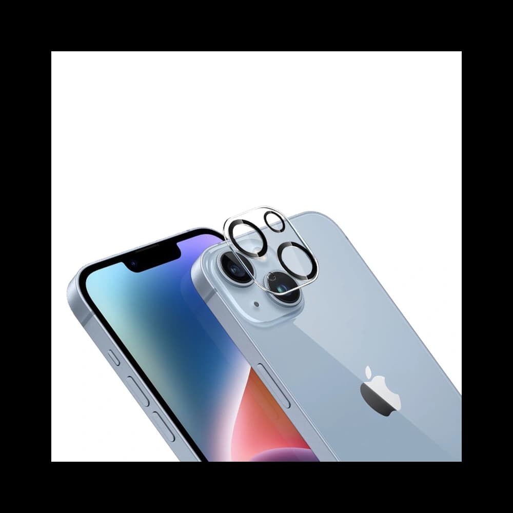 Sklo na objektiv fotoaparátu Crong Lens Shield Apple iPhone 14/14 Plus - 2