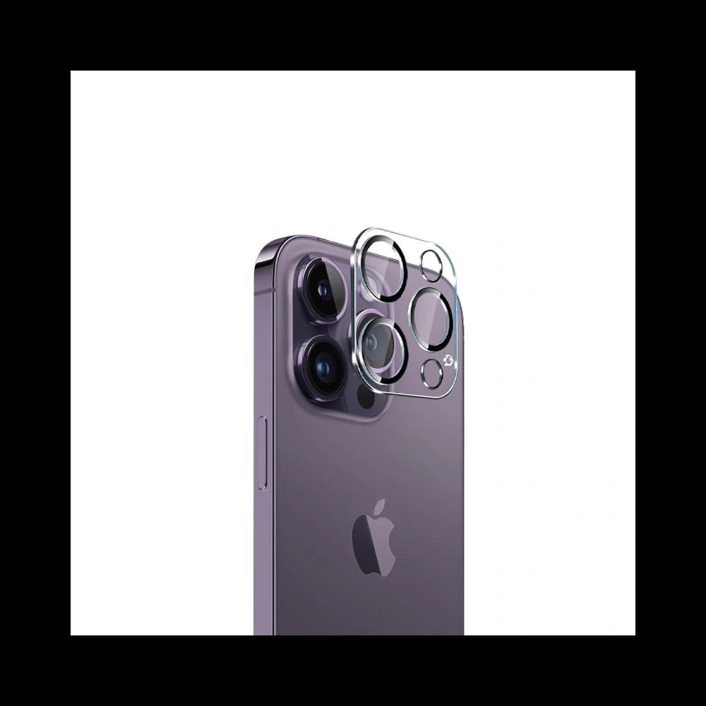 Sklo na objektiv fotoaparátu Crong Lens Shield Apple iPhone 14 Pro/14 Pro Max - 1