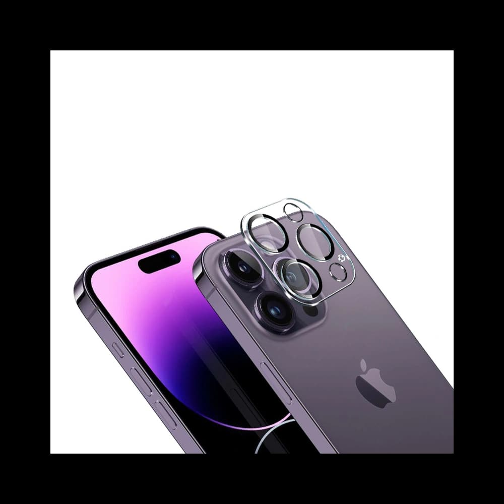 Sklo na objektiv fotoaparátu Crong Lens Shield Apple iPhone 14 Pro/14 Pro Max - 2