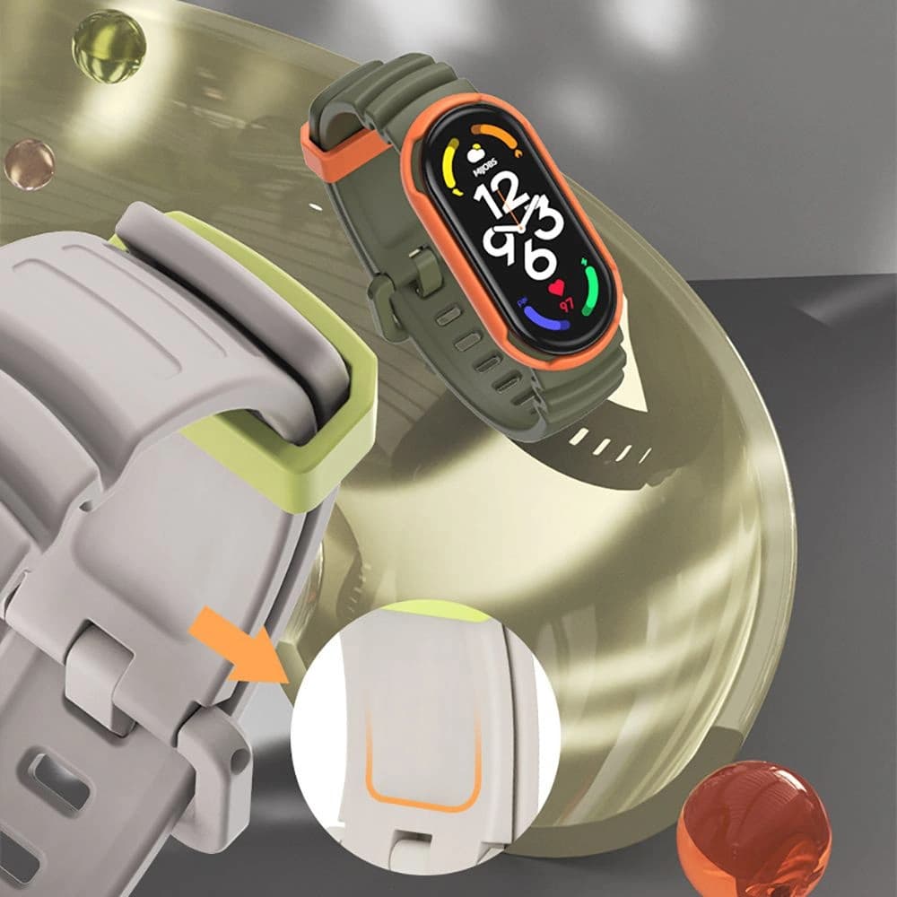 Tech-Protect Iconband Hybrid Xiaomi Mi Band 5/6/6 NFC/7 Black - 6