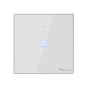 Touch Lichtschalter WiFi + RF 433 Sonoff T2 EU TX (1-Kanal)