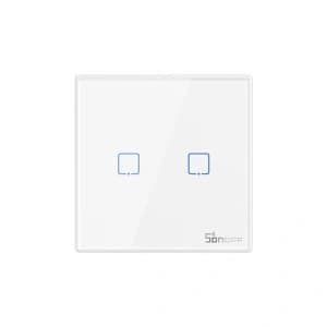 Kabelloser Lichtschalter Sonoff 433MHz T2EU2C-RF (2-Kanal)