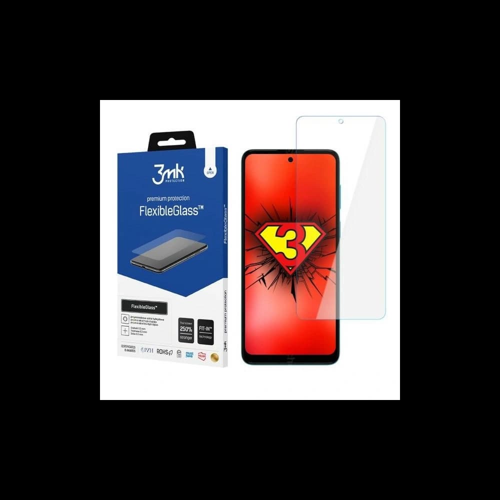 Hybriertes Glas 3MK FlexibleGlass Motorola Moto E22s - 1