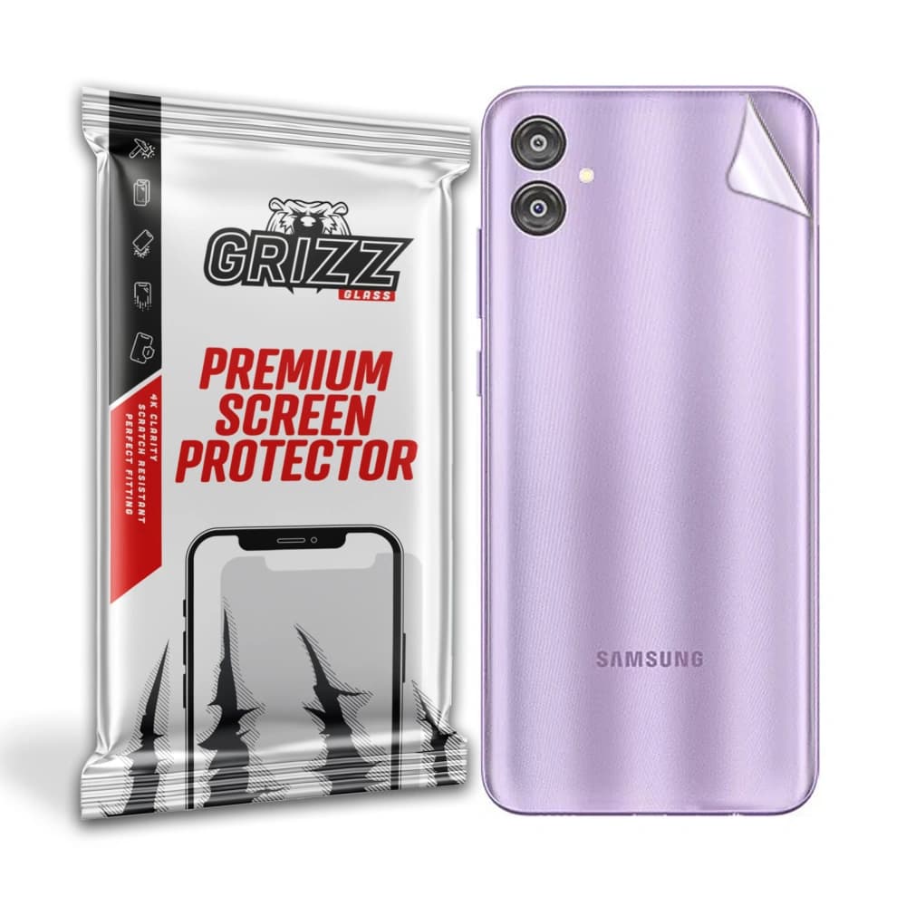 Folie auf der Rückseite GrizzGlass SatinSkin für Samsung Galaxy F04 - 1