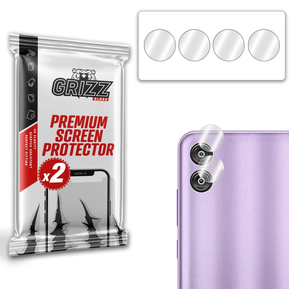 Glas für die GrizzGlass HybridGlass Kamera für Samsung Galaxy F04 - 1