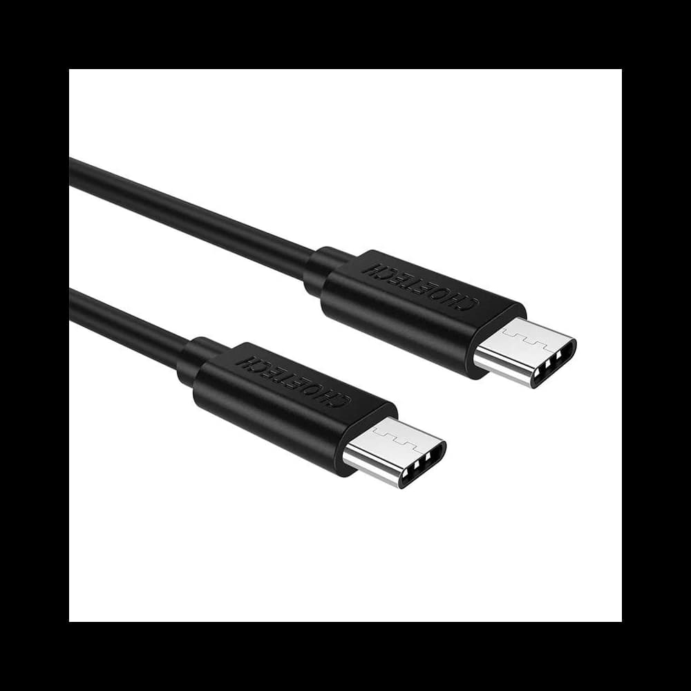 Choetech CC0002 USB-C/USB-C Cable 1m (black) - 1