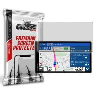 Matte fólia GrizzGlass PaperScreen a Garmin DriveSmart 55 Live Traffic-hez