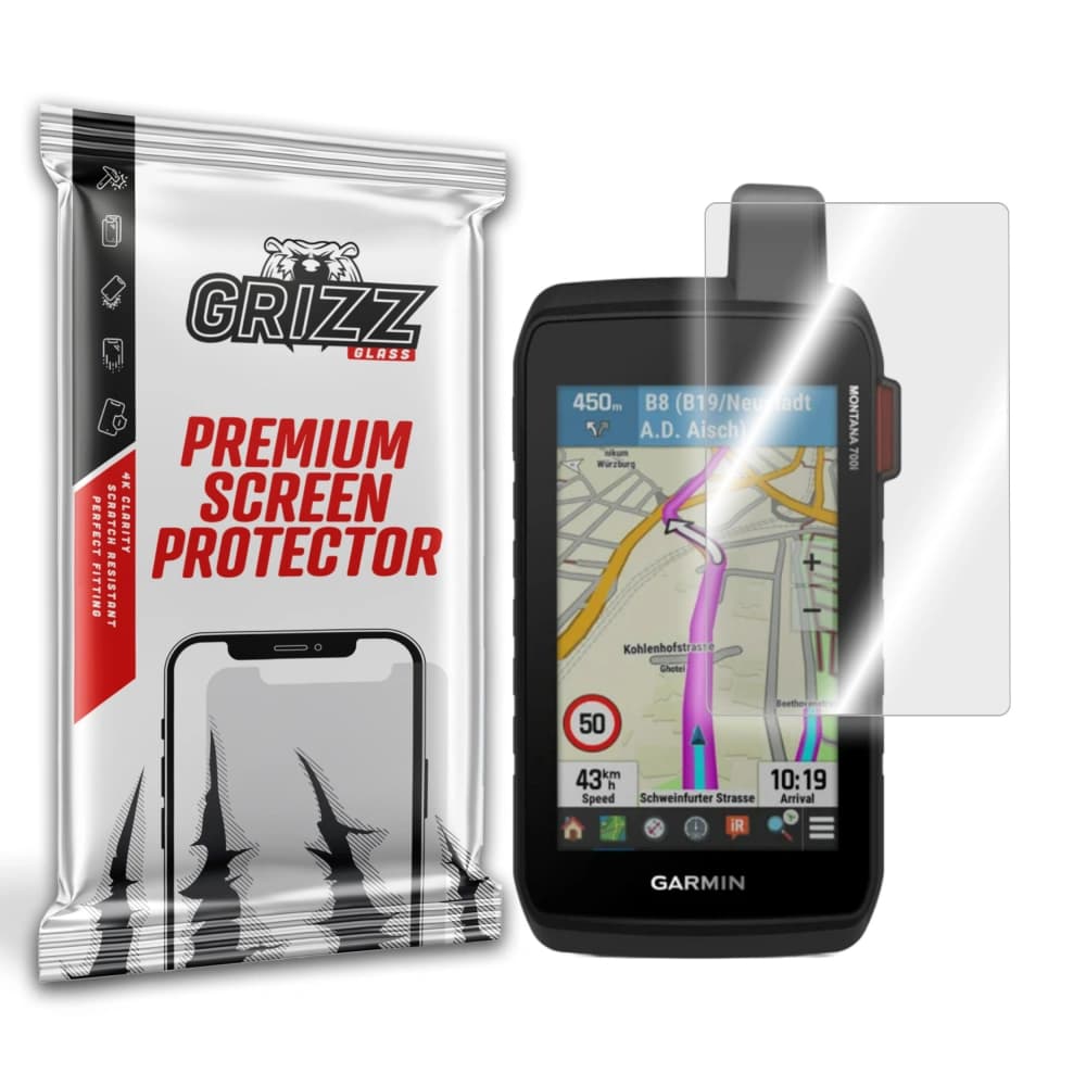 GrizzGlass HybridGlass Garmin Montana 700i - 1