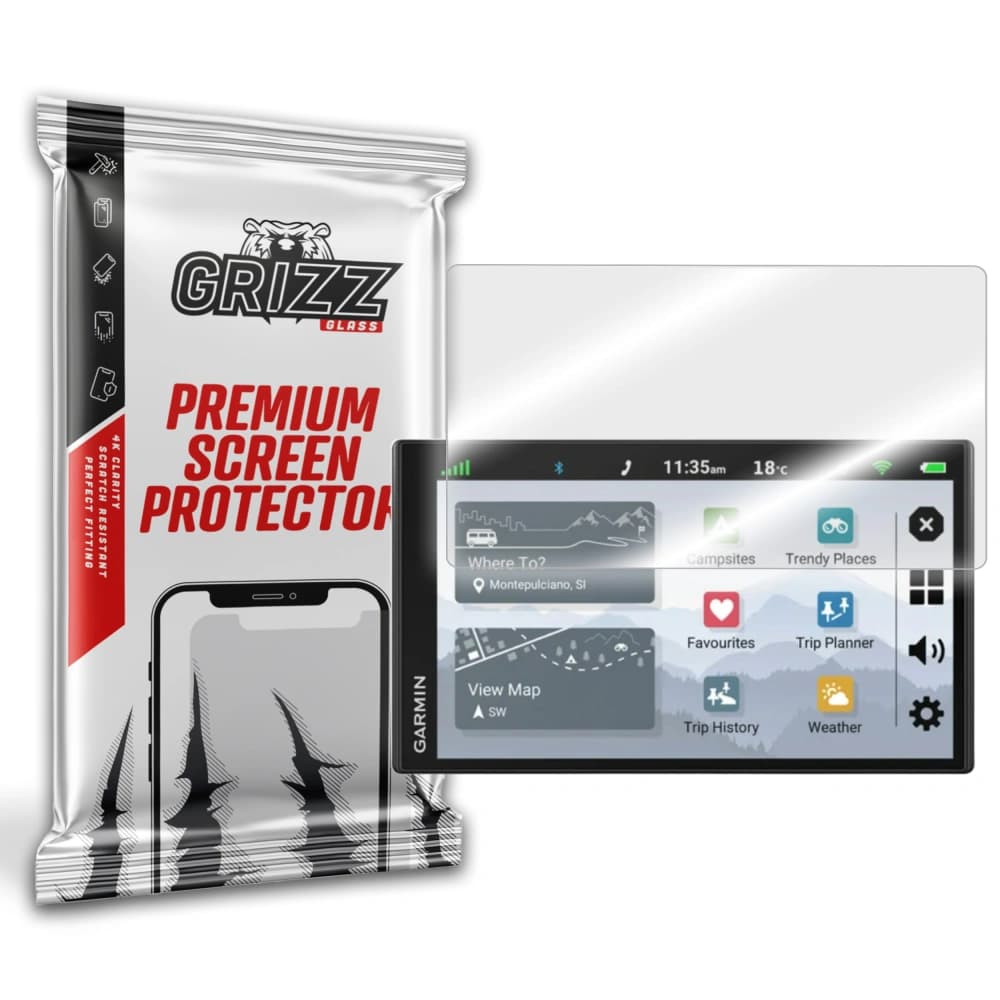Hibrid üveg GrizzGlass HybridGlass a Garmin CamperVan-hoz - 1