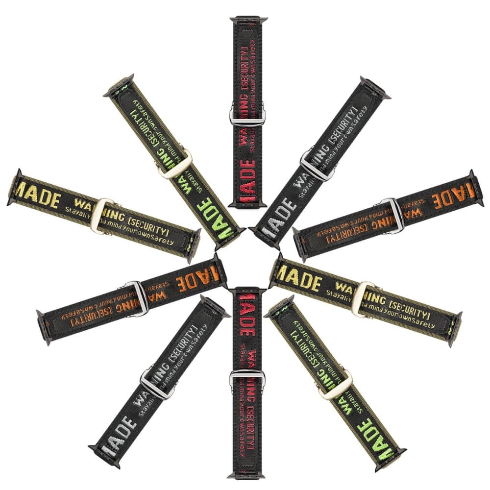 Dux Ducis Strap Outdoor Apple Watch 4/5/6/7/SE/8/9/Ultra 44/45/49mm black-orange - 3