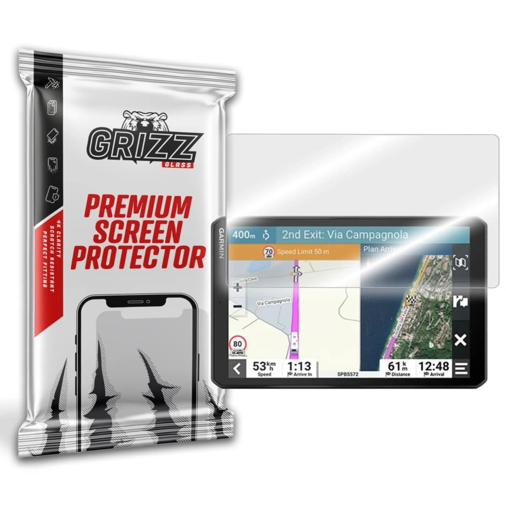 Hibrid üveg GrizzGlass HybridGlass a Garmin Camper 1095-hez - 1