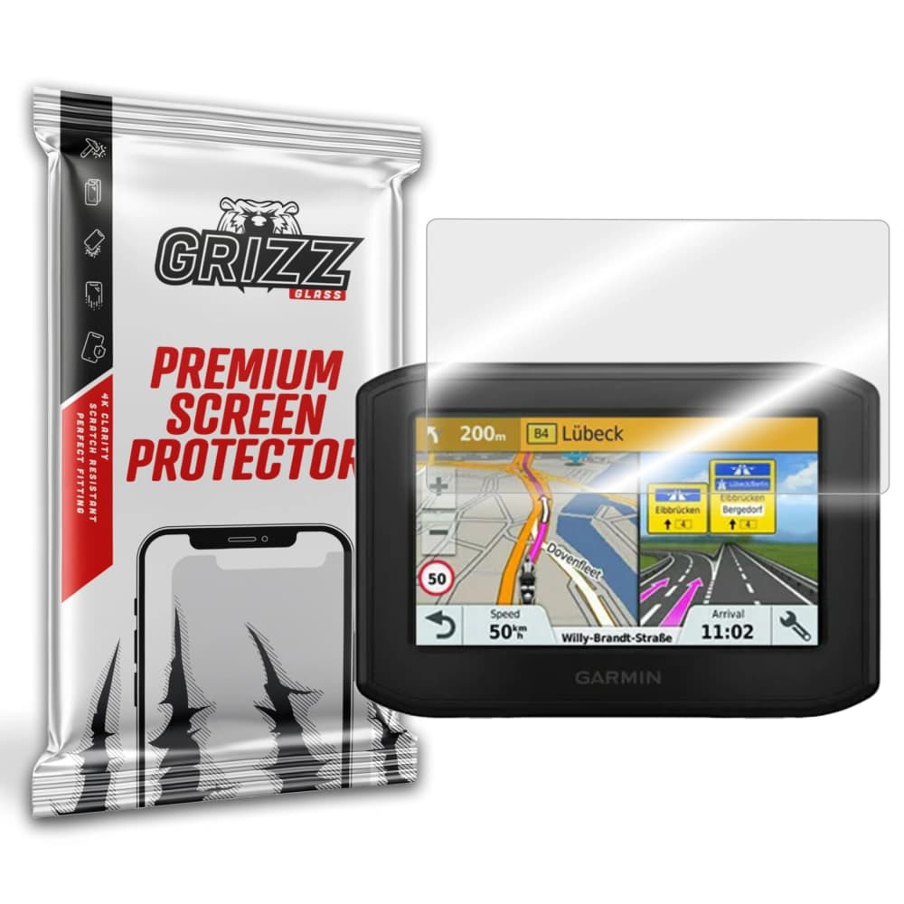 Hibrid üveg GrizzGlass HybridGlass a Garmin zumo 396 LMT-S-hez - 1