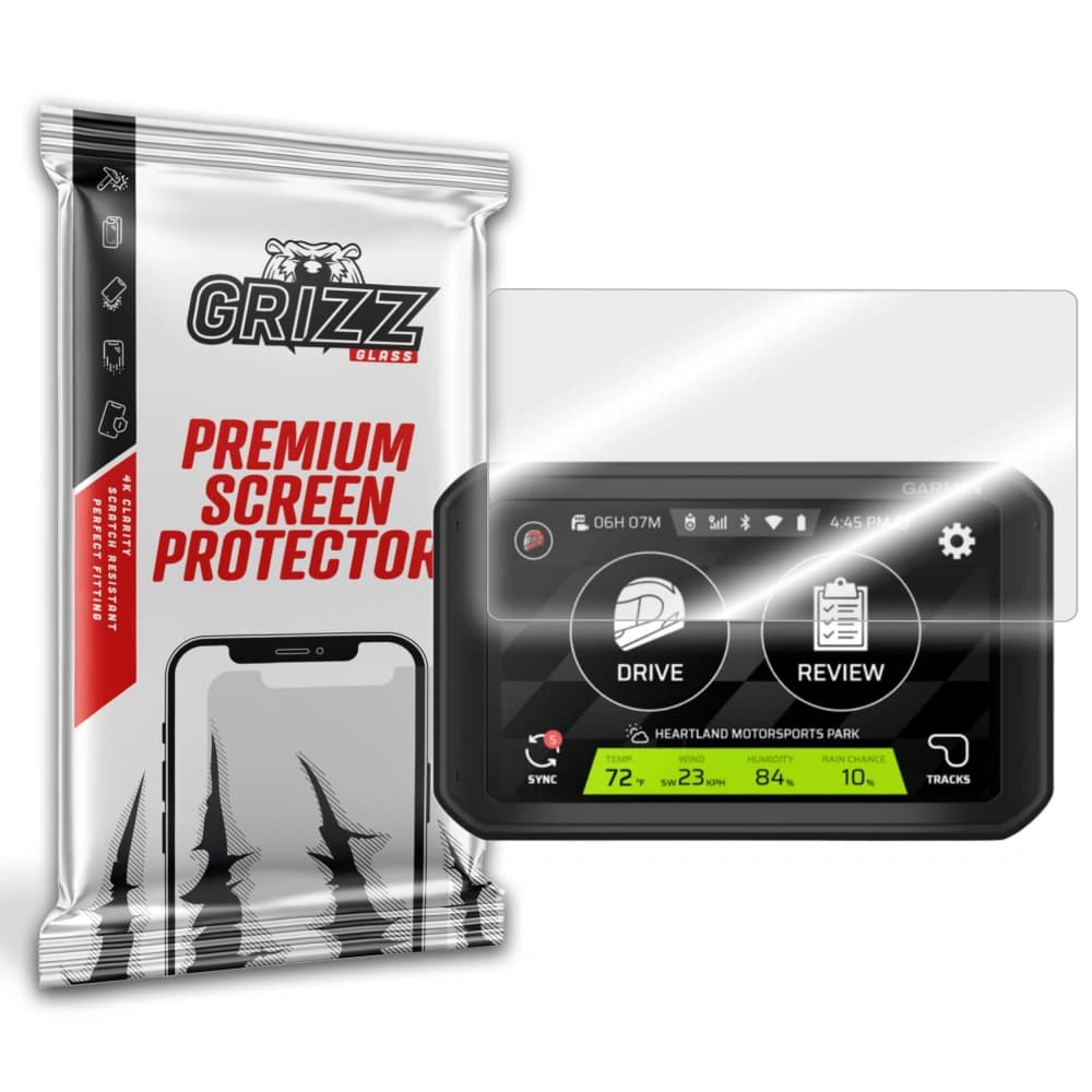 Hibrid üveg GrizzGlass HybridGlass a Garmin Catalyst számára - 1