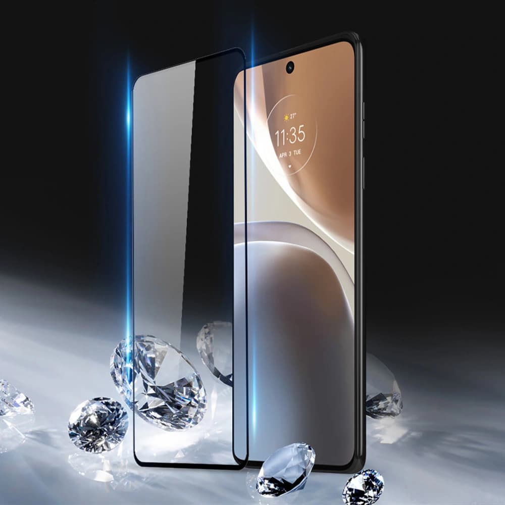 Dux Ducis 10D gehärtetes Glas für Motorola Moto G32 schwarz - 7