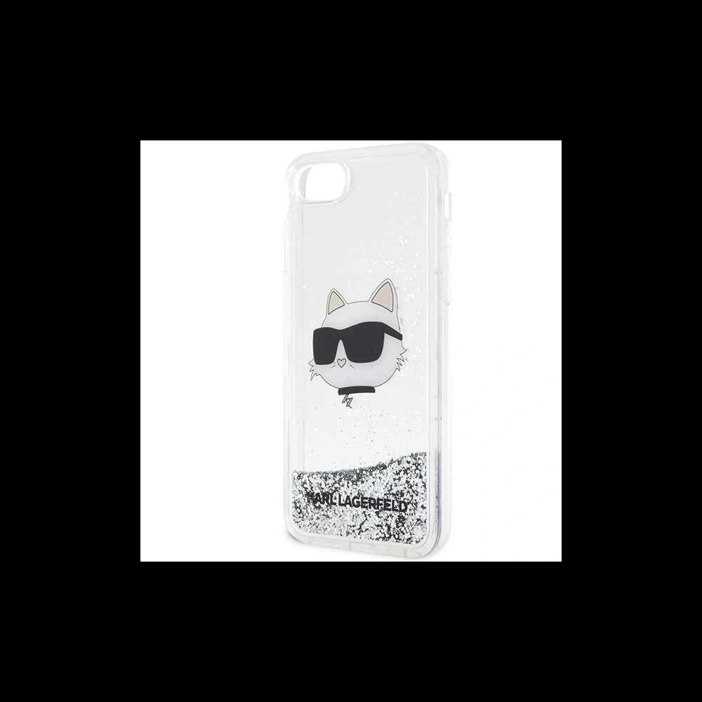 Case Karl Lagerfeld KLHCI8LNCHCS Apple iPhone SE 2022/SE 2020/8/7 silber/hardcase Glitter Choupette Head - 6