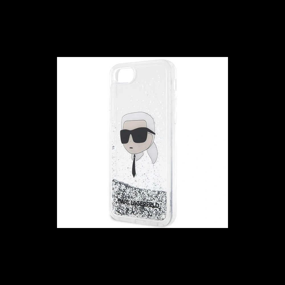 Case Karl Lagerfeld KLHCI8LNKHCH Apple iPhone SE 2022/SE 2020/8/7 Silber/hardcase Glitter Karl Head - 6