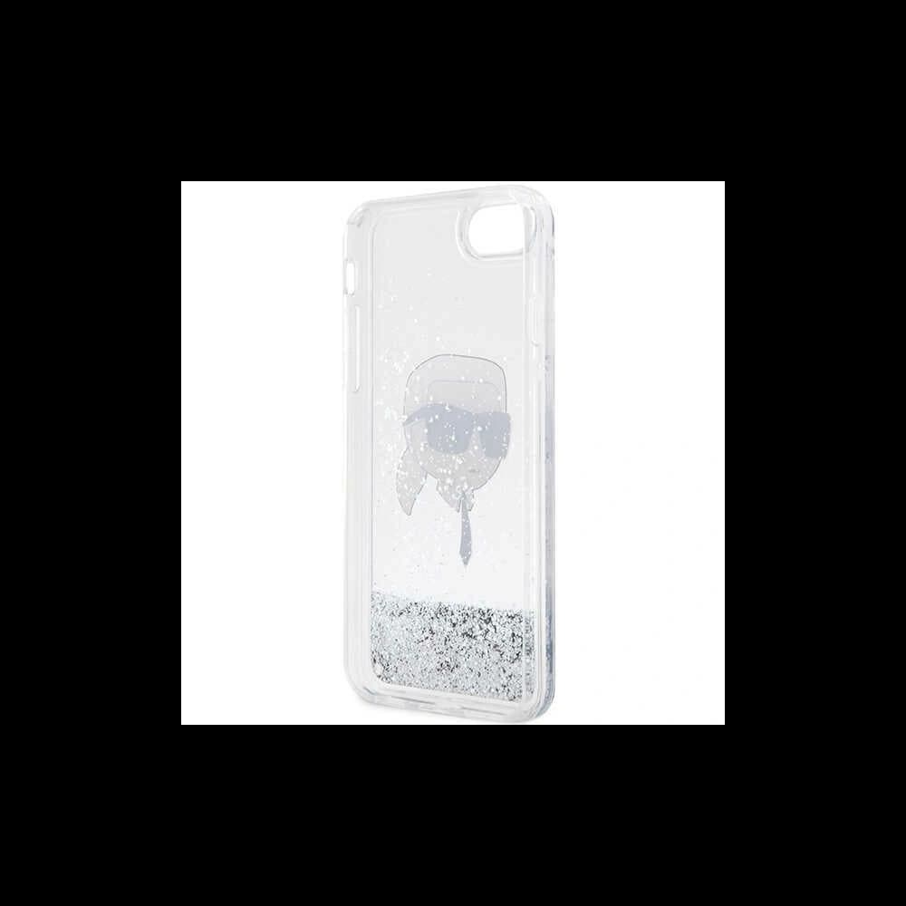 Case Karl Lagerfeld KLHCI8LNKHCH Apple iPhone SE 2022/SE 2020/8/7 Silber/hardcase Glitter Karl Head - 7