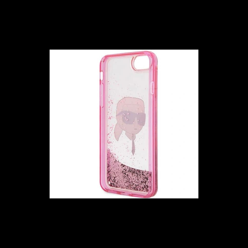 Case Karl Lagerfeld KLHCI8LNKHCP Apple iPhone SE 2022/SE 2020/8/7 rosa/pink Hardcase Glitter Karl Head - 7