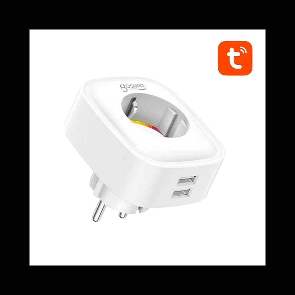 Smart plug WiFi Gosund SP112 2xUSB Tuya - 1