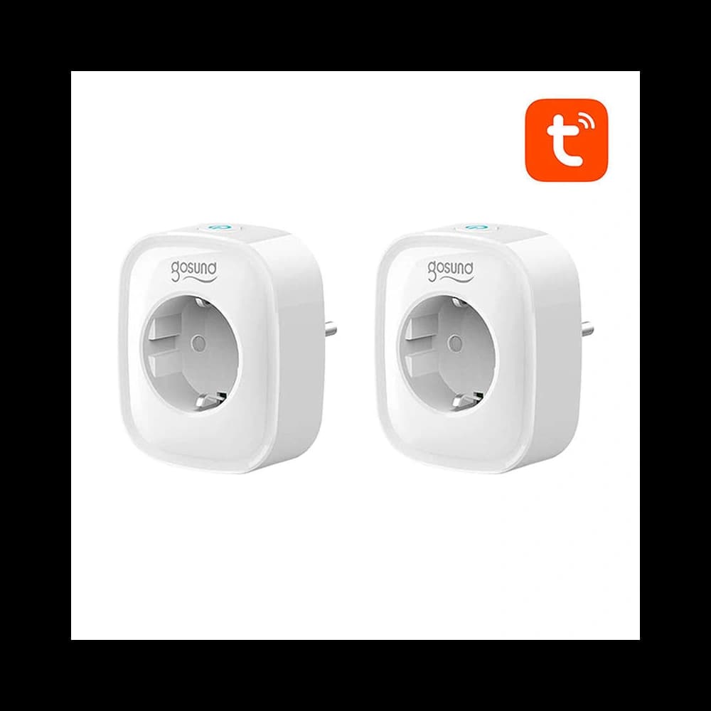 Intelligente WiFi Steckdose Gosund SP1 Tuya [2 PACK] - 1