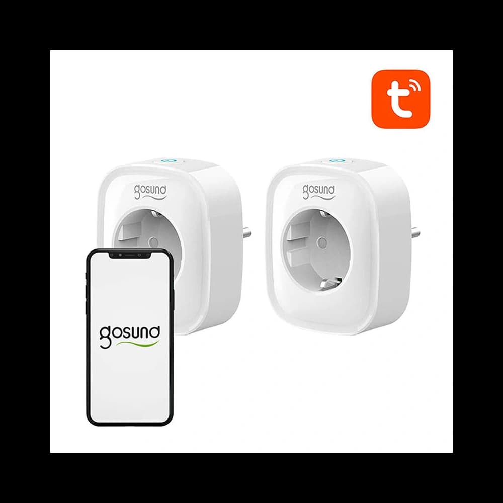 Intelligente WiFi Steckdose Gosund SP1 Tuya [2 PACK] - 3